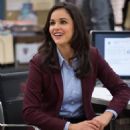 Melissa Fumero as Det. Amy Santiago on Brooklyn Nine-Nine