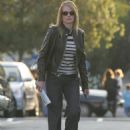 Marg Helgenberger - In Black Leather Jacket, 14.12.2007.