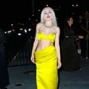 Ava Max – Pictured in yellow dress at a Met Gala After Party in New York - 454 x 636