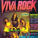 Sebastian Bach, Rob Affuso, Scotti Hill, Dave 'The Snake' Sabo, Rachel Bolan - Viva Rock Magazine Cover [Japan] (December 1990)