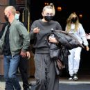 Miley Cyrus – In all black as she steps out from the Bowery Hotel in New York