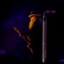 Dusty Hill of ZZ Top performs onstage during day two of 2015 Stagecoach, California's Country Music Festival, at The Empire Polo Club on April 25, 2015 in Indio, California. - 454 x 394