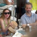 Leslie Mann – With husband Judd Apatow out in Capri - 454 x 340