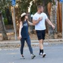 Minka Kelly &#8211; Seen with Dan Reynolds while out for a romantic hike in Los Angeles