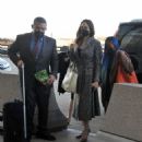 Angelina Jolie – With daughter Zahara Jolie-Pitt Arriving to the airport in Washington DC - 454 x 518