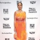 Amber Stevens West wears Andreeva - Gotham Awards 2021 on November 29, 2021