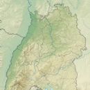 Mountains and hills of Germany