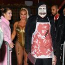 Nicole Coco Austin – Arrives at Heidi Klum’s Halloween Party in New York - 454 x 681