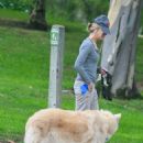 Renée Zellweger Out with Her Dog on Labor Day Weekend in Los Angeles
