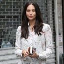 Genesis Rodriguez Walks Around NYC