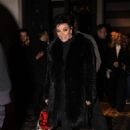 Kris Jenner – With Corey Gamble after a romantic dinner at Costes in Paris