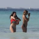 Arabella Chi – With Kady McDermott at the beach on Isla Mujeres in Mexico - 454 x 303