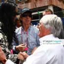 L'Wren Scott and Mick Jagger on the grid ahead of the Monaco F1 race, May 16, 2010 in Monte Carlo, Monaco - 454 x 336
