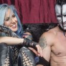 Alissa White Gluz and Doyle Wolfgang von Frankenstein - 454 x 322