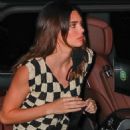 Kendall Jenner – Dinner candids at Craigs Restaurant in West Hollywood