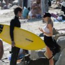 Charlotte McKinney – Seen at the beach in Santa Monica - 454 x 580