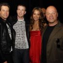 Ioan Gruffudd, Chris Evans, Jessica Alba and Michael Chiklis during The 2007 MTV Movie Awards - 454 x 318