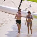 Taylor Swift and Joe Alwyn in Turks and Caicos