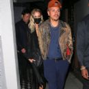 Ashlee Simpson – With her husband Evan Ross at Craig’s in West Hollywood