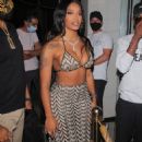 Joseline Hernandez &#8211; Seen at dinner with husband DJ Ballistic at Catch LA in West Hollywood