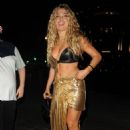 Antigoni Buxton – Arriving at the Love Island wrap party in London