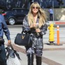 Heidi Klum – Arrives at America’s Got Talent Finals in Pasadena