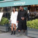 Chanel Iman – Leaving Kaspia Restaurant during Paris Fashion Week - 454 x 303