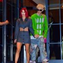 Megan Fox – And Machine Gun Kelly Ent to a Nobu restaurant in New York City - 454 x 577