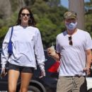 Leonardo DiCaprio, 48, enjoys ice-cream date with Italian model Vittoria Ceretti, 25, in Santa Barbara... after she seems to have split from husband Matteo Milleri