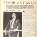 Carl Brisson - Picture Play Magazine Pictorial [United States] (October 1935)