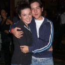 Margo Harshman and Chris Marquette
