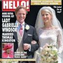 Gabriella Windsor, Thomas Kingston - Hello! Magazine Cover [United Kingdom] (27 May 2019)