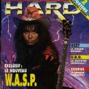 Blackie Lawless - Hard Rock Magazine Cover [France] (April 1989)