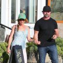 Denise Richards and  Aaron Phypers Out for Lunch Date in Malibu