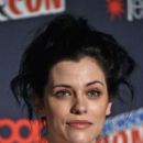 WGN Americas Underground star Jessica de Gouw during panel discussion at New York Comic Con 2016 at Jacob Javits Center on October 9, 2016 in New York City