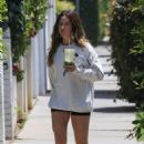 Ashley Tisdale – displays her legs ahead of a workout in Santa Monica - 454 x 682