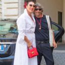 Rossy De Palma – Seen with Valentino creative director Pierpaolo Piccioli in Rome - 454 x 680