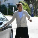 Jennifer Garner – Leaving a school parent meeting in Santa Monica