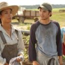 Danay Garcia ('Maria,' left) and Kuno Becker ('Hector Villa,' right) star in Lionsgate Home Entertainment's From Mexico With Love. - 454 x 296
