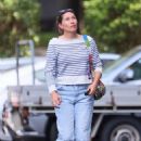 Claudia Karvan – Leaving her home in Sydney - 454 x 681
