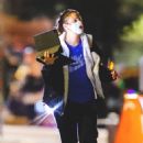 Drew Barrymore – Walks through Central Park in New York