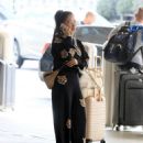 Kaitlyn Bristowe – With AJ McLean seen as they coincidentally cross paths at LAX - 454 x 584