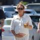 Ashley Tisdale – Stylish mama-to-be enjoying coffee in Studio City