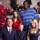 (L-r) TIM McGRAW as Sean Tuohy, LILY COLLINS as Collins, JAE HEAD as S.J., QUINTON AARON as Michael Oher and SANDRA BULLOCK as Leigh Anne Tuohy in Alcon Entertainment's drama 'The Blind Side,' a Warner Bros. Pictures release. Photo by Ralph Ne