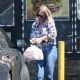 Robin Wright – Out for some lunch to go at Pita Cafe in Los Angeles