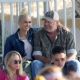 Gwen Stefani – With Blake Shelton watch her son play a game in Los Angeles