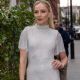 Clara Paget – Photographed in a white dress at British Vogue X self-portrait Summer Party in London