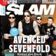 M. Shadows, Johnny Christ, Synyster Gates, Zacky Vengeance - SLAM alternative music magazine Magazine Cover [Germany] (November 2013)