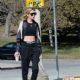 Stella Maxwell – Put on display her abs while out in Los Angeles