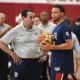 Stephen Curry #49 of the 2015 USA Basketball Men's National Team attends a practice session at the Mendenhall Center on August 11, 2015 in Las Vegas, Nevada